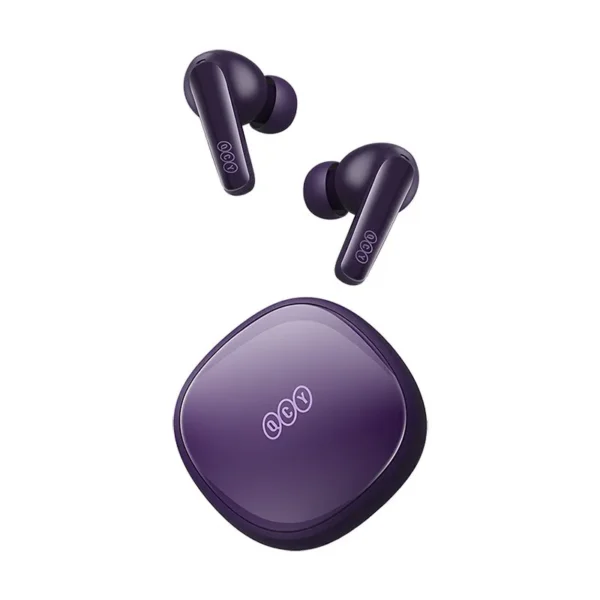QCY T13X TWS Purple – 30 hour battery – True Wireless in-ear earbuds – Quick Charge 380mAh
