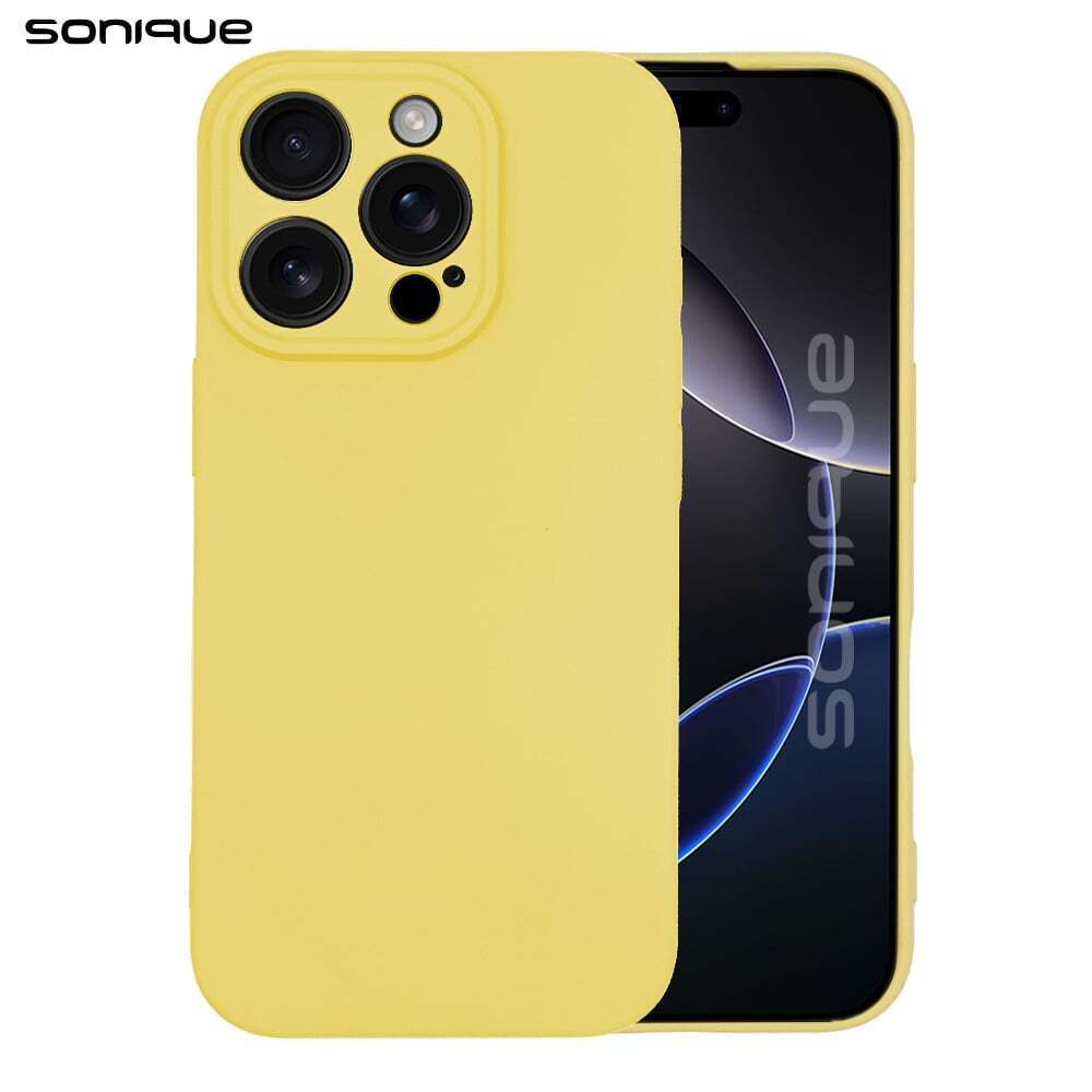 Θήκη Σιλικόνης My Colors Sonique Apple Iphone 15 Pro Κίτρινο