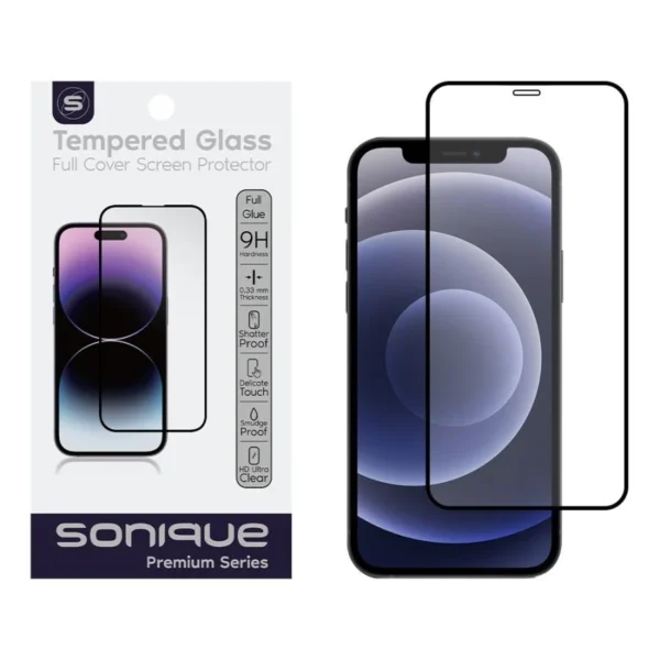 Hardy Glass Sonique Premium Series Hd Full Cover 9h Samsung Galaxy A15 4g Galaxy A15 5g Μαύρο Sonique Μαύρο Galaxy A15 4g Galaxy A15 5g